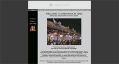Desktop Screenshot of chenghoonteng.org.my